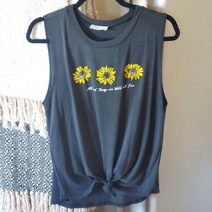 Sunflower Vintage Washed Tank